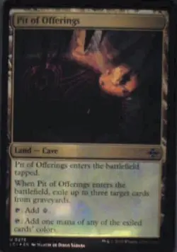 Pit of Offerings - The Lost Caverns of Ixalan: #278, MTG - Foil Lp R249 - Image 1