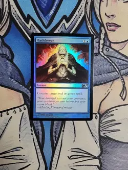 1x Flashfreeze FOIL NM Core Set 2011 M11 MTG Magic - Image 1
