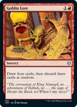 MTG Goblin Lore, NM-Mint, English Jumpstart - Image 1