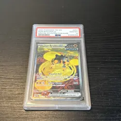 PSA 10 Iron Boulder ex 207/162 Temporal Forces Special Illustration Rare Pokemon - Image 1