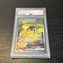 PSA 10 Iron Boulder ex 207/162 Temporal Forces Special Illustration Rare Pokemon - Image 2