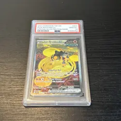 PSA 10 Iron Boulder ex 207/162 Temporal Forces Special Illustration Rare Pokemon - Image 3