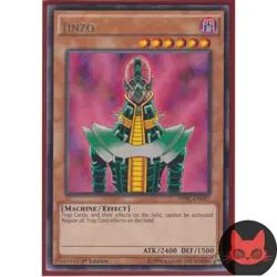 Yugioh Jinzo DPBC-EN027 Rare 1st Edition NM - Image 1