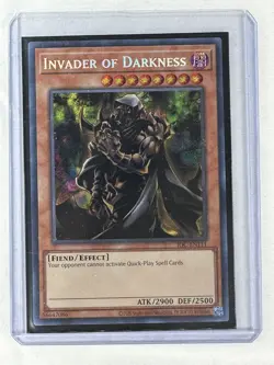 Yugioh! Invader of Darkness IOC-EN111 Secret Unlimited NM - Image 1