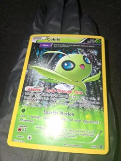 Celebi XY93 Black Star Promo Holo LP 2015 Pokemon TCG Promo Card - Image 5