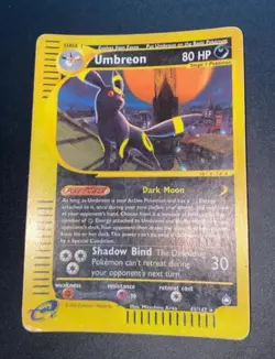 Pokemon Card-Umbreon-Acquapolis-ENG-41/147-HoloReverse-PL - Image 3