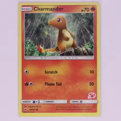 Pokemon TCG Cards Charmander 18/147 Charizard Symbol 1 Battle Academy - Image 1
