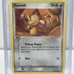Pokemon Meowth #77 EX Delta Species CGC 10 - Image 2