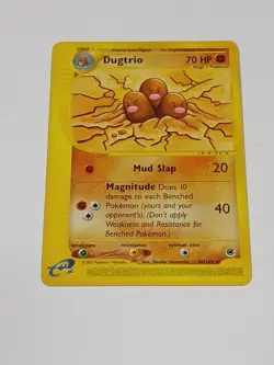 Pokemon TCG E-reader Dugtrio Expedition 44/165 Regular Rare NM- - Image 1