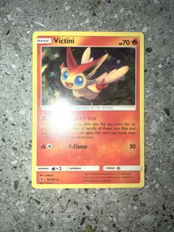 Pokemon TCG Cards Victini 10/145 Guardians Rising Holo Rare NM - Image 3