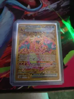 Pokemon TCG Charizard EX Holo Card Sv03: Obsidian Flames 228/197 - Image 1