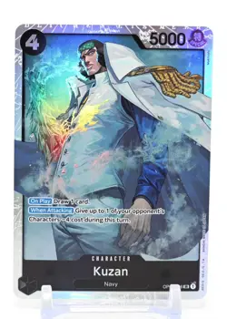 OP02-096-Kuzan (Reprint) (SR) One Piece Card PRB-01 THE BEST English NM/M - Image 1