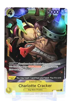 OP03-108-Charlotte Cracker (Reprint) (SR) One Piece Card PRB-01 THE BEST English - Image 1