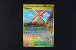 Artazon 229/197 Holo Shiny Pokemon TCG Card Obsidian Flames 2023 NEAR MINT - Image 1
