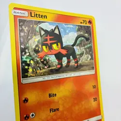 Pokemon Card TCG - Litten - McDonalds Promo 3/12 Holo Rare Near Mint 2016 - Image 3