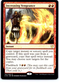 #147 Increasing Vengeance MTG Commander 2019 Rare - Image 1
