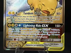 Pokemon Raichu & Alolan Raichu GX 221/236 Tag Team Alt Art Unified Minds Read - Image 5