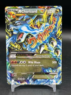 M Charizard EX 69/106 Ultra Rare XY Flashfire Pokemon English Mega LP - Image 1