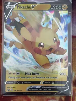 Pokemon Pikachu V SWSH285 SWSH: Sword & Shield Promo Promo Holo English - Image 1