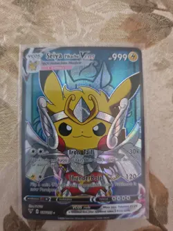 Seiya Pikachu Vcos Pokemon Fan Art - Image 1