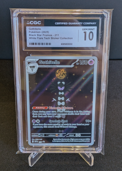 [AUS] Gothitelle No. 211 PROMO CGC 10 English Pokemon Card White Flare 2025 - Image 1