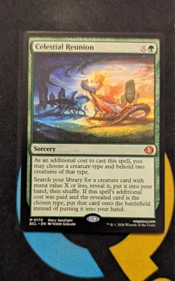 Celestial Reunion Mythic ECL 170 Lorwyn Eclipsed MTG - Image 1