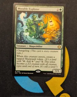 Mutable Explorer Rare ECL 186 Lorwyn Eclipsed MTG - Image 1