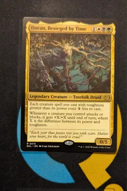 Doran, Besieged by Time Rare ECL 215 Lorwyn Eclipsed MTG - Image 1