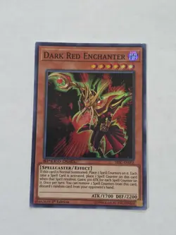 Yugioh Dark Red Enchanter Speed Duel - SBSC-EN002 Super Rare 1st Edition - Image 1