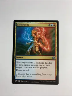 Magic the Gathering MTG Electrolyze (198) Iconic Masters LP - Image 1