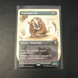 Badgermole Cub (Borderless) 0326 (M) MTG Avatar: The Last Airbender Non Foil - Image 1