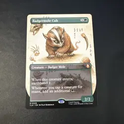 Badgermole Cub (Borderless) 0326 (M) MTG Avatar: The Last Airbender Non Foil - Image 3