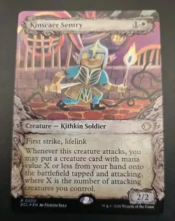 Kinscaer Sentry (Showcase) Lorwyn Eclipsed MTG Foil Near Mint - Image 1