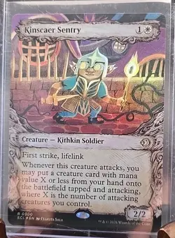 Kinscaer Sentry (Showcase) Lorwyn Eclipsed MTG Foil Near Mint - Image 3
