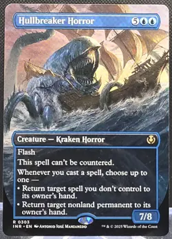 Hullbreaker Horror #303 Innistrad Remastered Borderless Regular Rare - Image 1