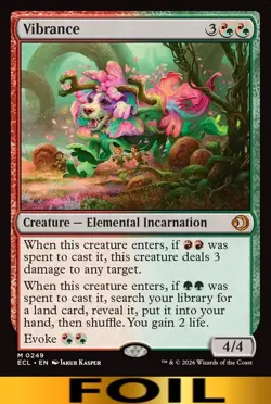 Vibrance ** FOIL ** #249 - Lorwyn Ecliped - NM MTG - Image 1
