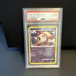 2008 POKEMON DIAMOND & PEARL STORMFRONT #SH2 DUSKULL-REVERSE FOIL PSA 6 - Image 1