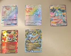 Pokemon Noivern GX, Eternatos VMAX, Sandy Shocks EX, Victini EX, M Charizard EX. - Image 2