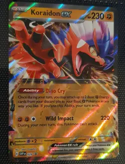 Pokemon TCG Miraidon EX SVP028 + Koraidon EX SVP 029 Black Star Promos English - Image 4