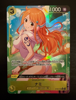 Nami C Parallel ST29-008 Japanese One Piece Card Game Egghead Starter Deck - Image 1