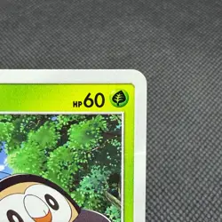 Rowlet 001/026 Ash Half Deck SMD 2017 HP60 Japanese Pokemon Card #E499 - Image 2
