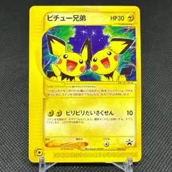 Pichu Bros. 028/P Guardian Movie Promo 2002 Japanese Pokemon Card #973B - Image 1