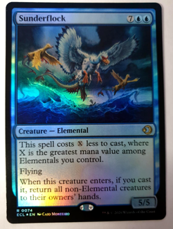 Sunderflock - FOIL Rare - MTG Lorwyn Eclipsed - 0074 NM - Image 1