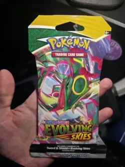 Pokemon TCG: Sword & Shield - Evolving Skies Sleeved Booster Pack 820650808784 - Image 1