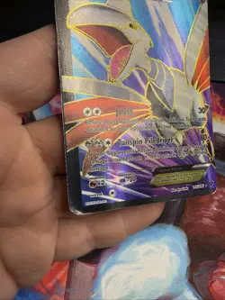 Pokemon Skarmory EX Ultra Rare Full Art XY Base Set 145/146 Extremely Off Center - Image 5