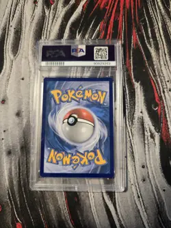 2015 POKEMON XY ROARING SKIES #105 FULL ART/M RAYQUAZA EX PSA 8 - Image 2