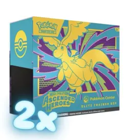 Pokemon Center Ascended Heroes PC ETB (PRESALE) LOT OF 2 (READ DESCRIPTION) - Image 1