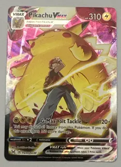 Pokemon TCG Pikachu VMAX TG17/TG30 NM Trainer Art Lost Origin - Image 1