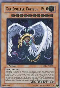 Geflugelter Kuriboh LV10 - CRV-DE005 - Ultimative Rare - 1. Auflage - Yu-Gi-Oh - Image 1
