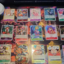 One Piece TCG: Job Lot Cards including (sec alt art) (sr) Mixed Set Duplicates - Image 1